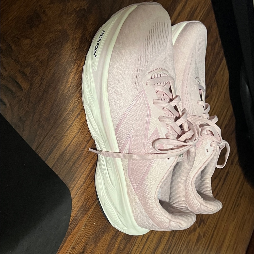 New Balance Women's Soft Pink Athletic Shoes
